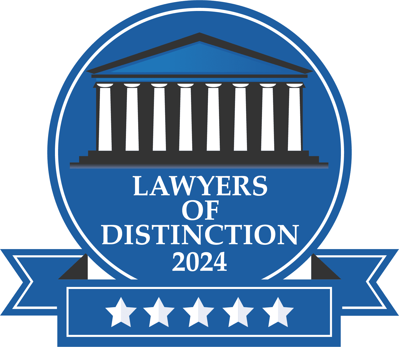 Lawyers of Distinction 2024 badge